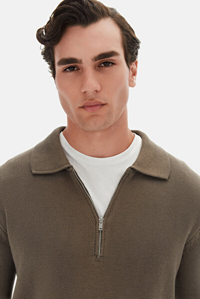 Twn Relaxed Fit Mink Sweater