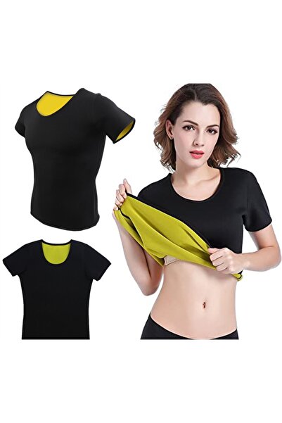 VERK T-shirt for the gym, fitness, running, weight loss, made of neoprene, size L