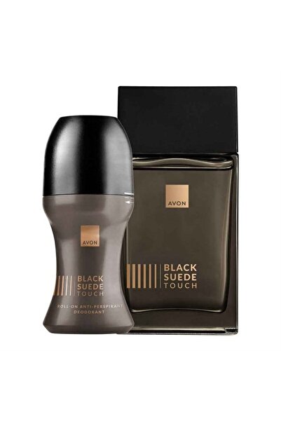 AVON Black Suede Touch Set