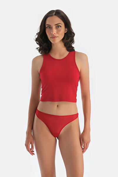 Yohannes Club Women'S, Cotton Basic Thong String Panties, Red Christmas Pack, 2-Pack,