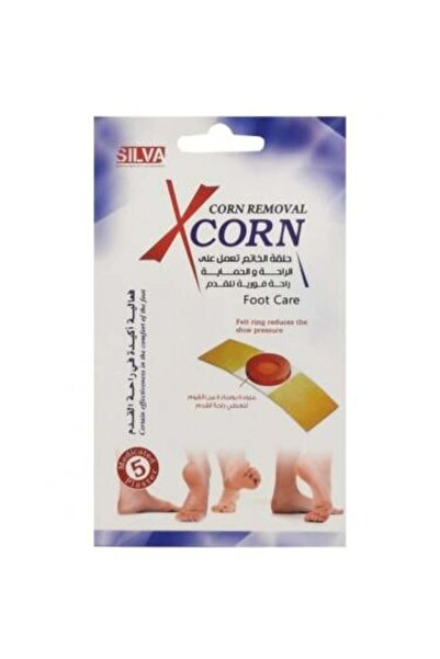 Silva لاصقات إزالة مسامير القدم من إكس كورن - ٥ لاصقات