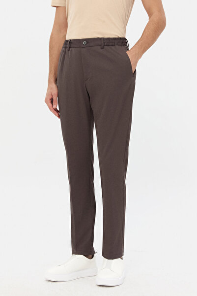 D'S Damat Ds Damat Relaxed Fit Anthracite Plain Jogger Trousers