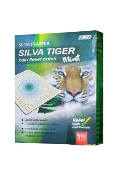 SILVA TIGER - Mint Pain Relief Patches, 5 patches