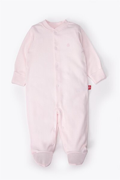 Bebetto Gloves and Booties Overalls (Always Reported Interlock) Pink
