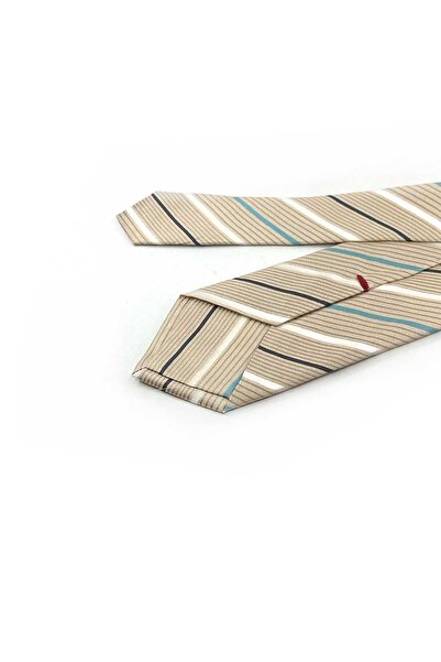 Kravatkolik Ιταλική μεταξωτή γραβάτα σε χρυσό χρώμα Coggia Style I2083