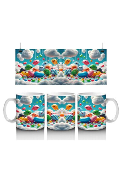 Wisdom Rain كوب مهرجان كاندي كلاود لمحبي الحليب للأطفال