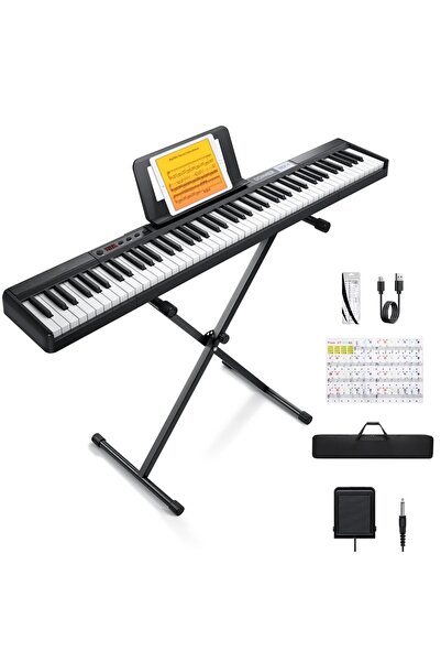 Donner DEP-1 Taşınabilir Dijital Piyano (Siyah)