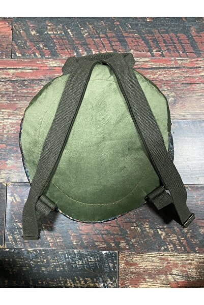 street&bagdnz Fargin Ethnic Authentic Patterned Round Backpack Embroidered Bohemian Style Backpack