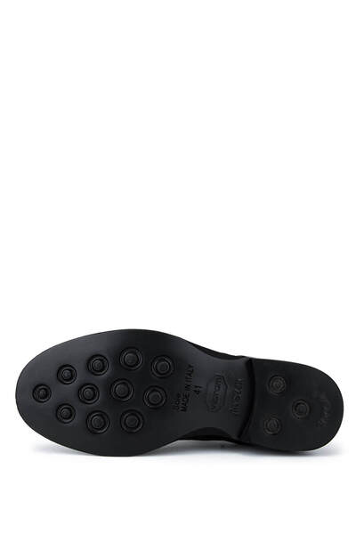 Tamer Tanca Men's Genuine Leather Brown Classic Shoes