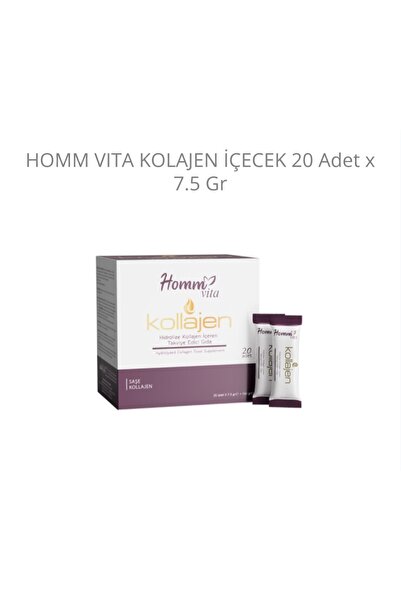Homm Bitkisel HOMM VITA KOLAJEN İÇECEK 20 Adet x 7.5 Gr