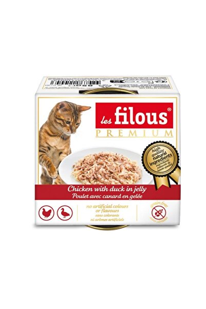 Les Filous Chicken With Duck In Jelly 85G