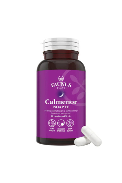 Faunus Plant Calmenor night - 60 capsules - Faunus