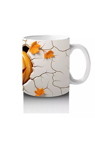 Wisdom Rain Wall-Punching Laughing Pumpkin – Gift Coffee Mug