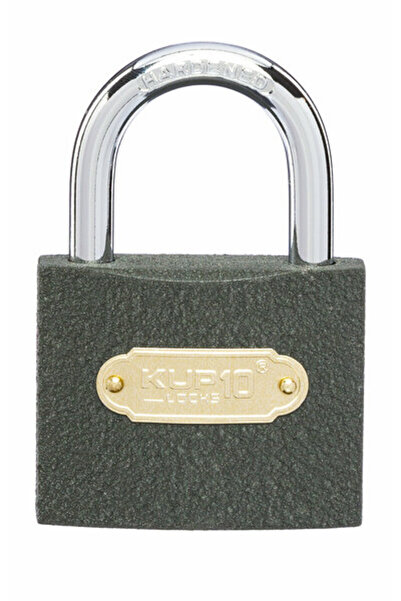 Kupa قفل تعليق رمادي اللون KUP0004 مقاس 38 مم