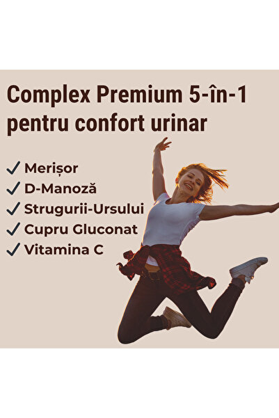 Vitassential Cranberry Premium-Complex with D-mannose – urinary tract support in urinary infections - 50 capsules