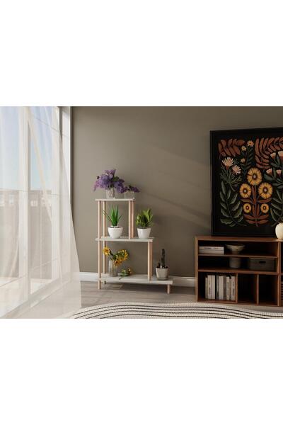 Masif Market Yaren Çiçeklik Asklık-Saksılık Standı Külgri