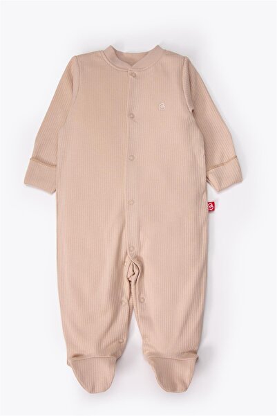 Bebetto Gloves and Booties Overalls (Always Reported Interlock) Beige