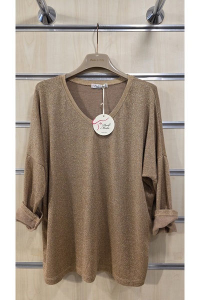 Park Moda Ασημένια μπλούζα