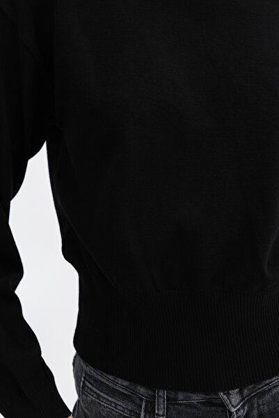 Addax Boat Neck Knitwear Sweater K10330