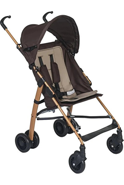 Babyklas Miccho Pratik Katlanabilir Baston Bebek Arabası | Kahve