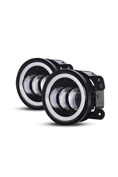 MR.SMART F.T.C LED Fog Light, 4 Inch Round Aluminum Housing, No-Fan Heat Dissipation System, Low Power Consumption.