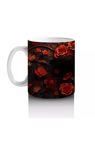 Wisdom Rain Bembeyaz Mask in the Dark of the Rose – Gift Coffee Mug