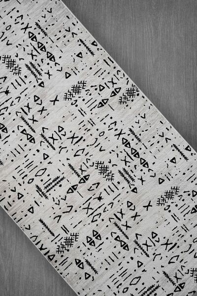 Dinarsu Kaymaz Jel Taban Kesme Halı Yolluk