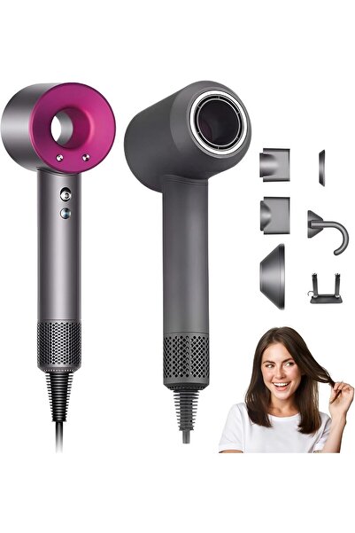 Houmt Professional Ionic Hair Dryer with 5 Nozzles
