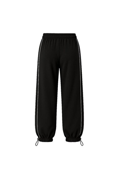 pandy 2-Pack Harajuku Zip Detail Tracksuit Oversized Sweatpants