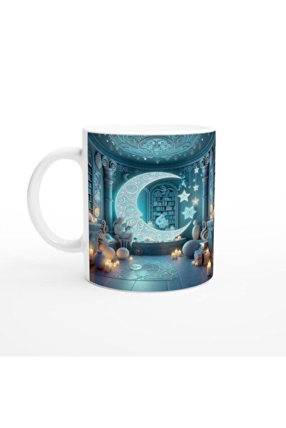 Wisdom Rain كوب قهوة مطبوع عليه برج السرطان - Zodyak Libra Vs3