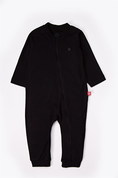 Bebetto Gloveless, Bootless Jumpsuit (Always Reported Interlock) Black