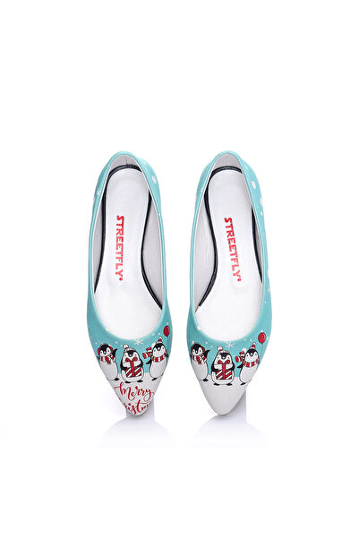 Streetfly New Year Themed Women's Ballerinas