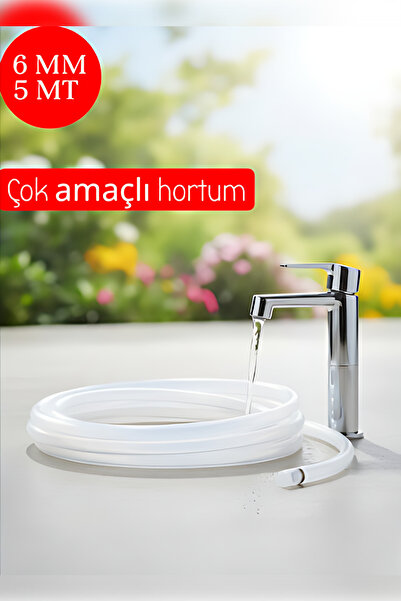 MH MiniHediye 5 Metre Şeffaf Terazi Hortumu İç Çap 6 mm Termosifon Otomobil Kapı Fitili