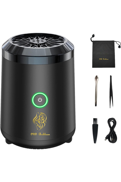 Houmt Portable Bakhoor Burner Mini Electronic Incense Burner (Rechargeable)