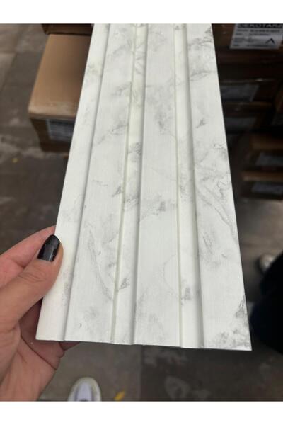 DECOTARZ POLİMER LAMBİRİ DUMAN BEYAZ 12*140 CM 6 ADET