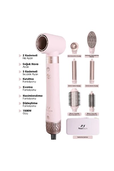 PiranTech Airwap 6 Head Hair Styling and Drying Ks-611