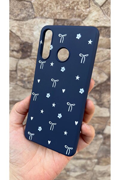 Vip Case Huawei Y7 2019 Compatible Mini Bow Pattern Silicone Shock-Absorbing Classic Protective Rubber Case 277