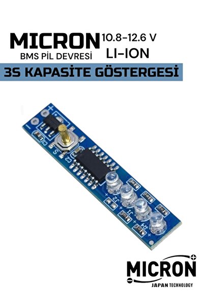 Micron 3S (12.6V ) Pil Kapasite Göstergesi, Pil Kapasite Devresi