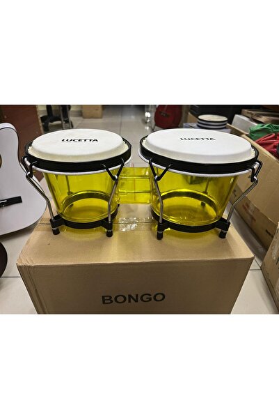 NOTA MÜZİK SARI ŞEFFAF BONGO 6'' VE 7'' ÇAP KOD 6857