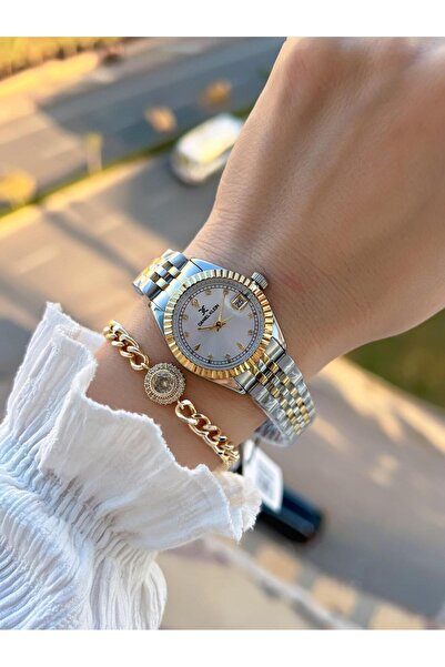 Daniel Klein 2 Years Warranty Jubile Cord 3 Atm Water Resistant Women Wristwatch+Bracelet F.Z.10974.3