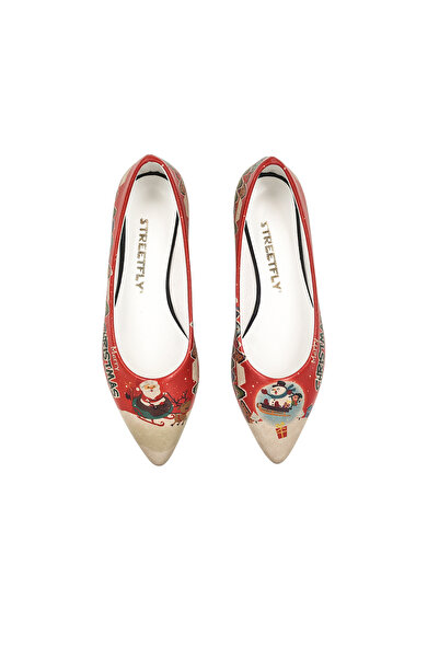 Streetfly New Year Themed Women's Ballerinas