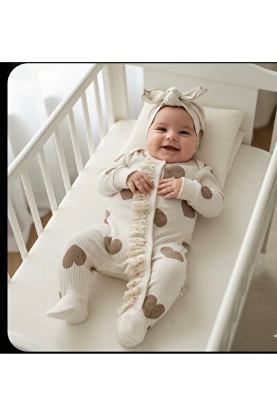 BİANCOFİGLİO Baby Ruffle Romper