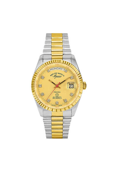 West End Watch Co West End Women's Silver Tone Case Champagne Dial Automatic Watch