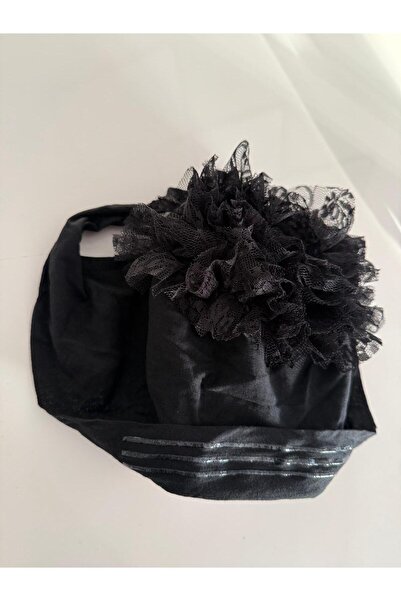 Zenica Pamuklu Silikonlu Fırfırlı Bone ◇ Kaymaz Dikişsiz Topuz Bonesi ◇ Günlük Pratik Şık Tesettür Bone