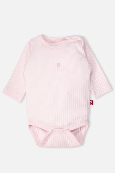 Bebetto Long Sleeve Body 3-Piece (Cute Bunny) Pink