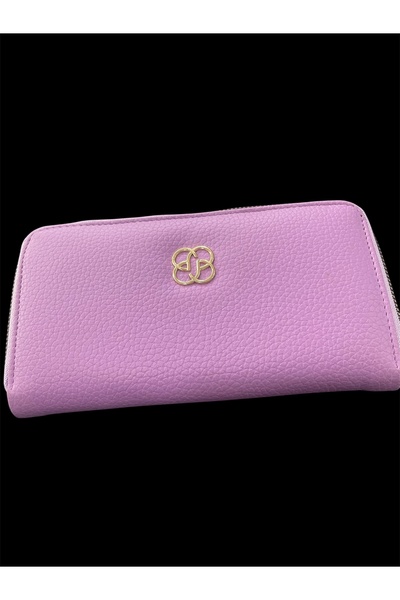 Ebrar Çeyiz Stylish Wallet in Lilac Color