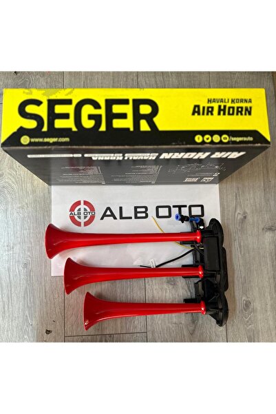Seger ÜÇ BORULU SAYDIRMALI ARAP DALİ DALİ KORNA 12V