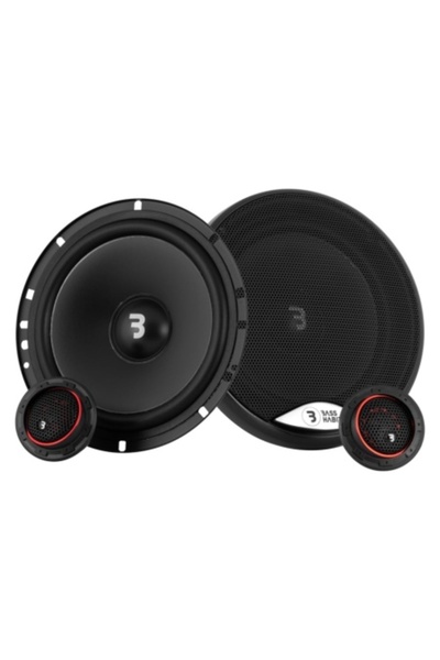 BASS HABIT Set difuzoare auto componente Play P165C 16.5cm 60W