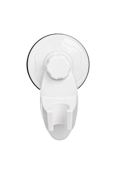 AVA Showerhead Holder with Suction Cup, White, 8.3 cm, max 2 kg