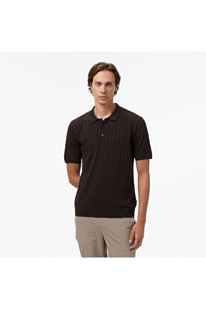 Nautica Erkek Kahverengi Classic Fit Kazak
